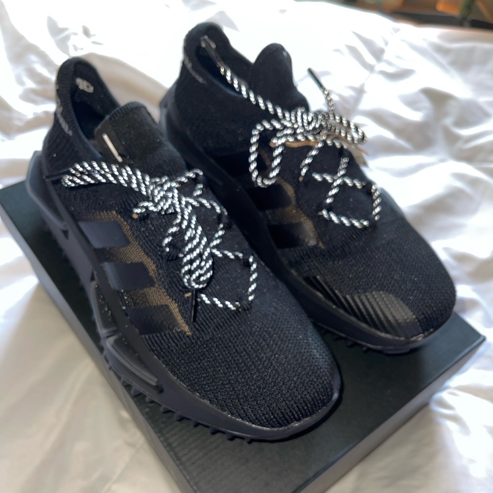 Adidas Originals NMD_S1 Black Carbon Men Casual Lifestyle Shoes FZ6381 Sz 8.0